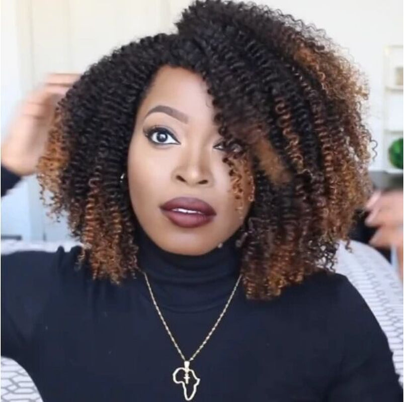 Wig Short Curly Hair Explosion Head Small Curly Wig Wig