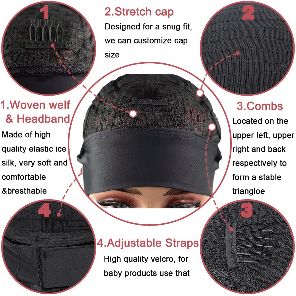 #1B/99J Highlight Headband Wig Human Hair Burgundy 150% Density Brazilain Virgin Hair Glueless None Lace Wig Machine Made Headband Wig 30 Inch Body Wave Red Headband Wig Human Hair
