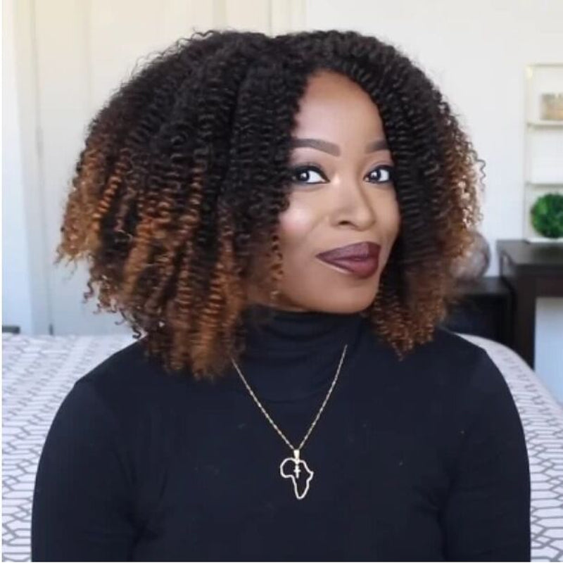 Wig Short Curly Hair Explosion Head Small Curly Wig Wig