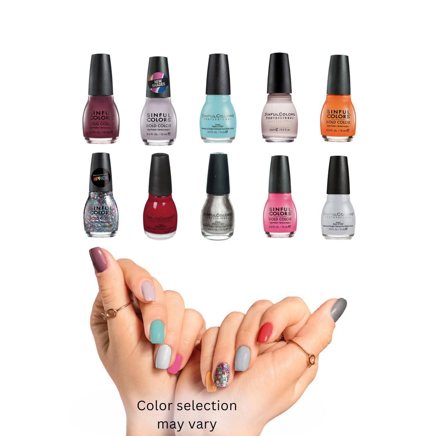 10-Piece Surprise Nail Polish Set